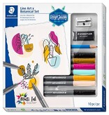 Staedtler Staedtler Line Art x Botanical Set, set van 10 stuks