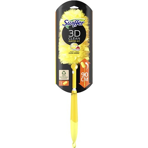 Swiffer Swiffer Duster kit 3D Clean, met 1 stoefdoekje, op blister