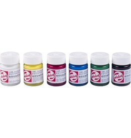 Talens Talens plakkaatverf Extra Fijn flacon van 16 ml, set van 6 flacons in primaire kleuren