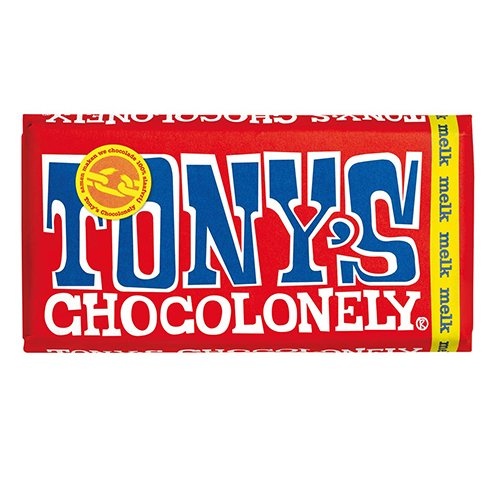 Tony's Chocolonely Tony's Chocolonely chocoladereep, 180g, melk