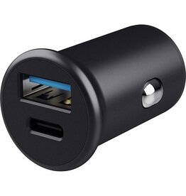 Trust Trust Maxo snelle autolader, 38 W, 1 x USB-A en 1 x USB-C