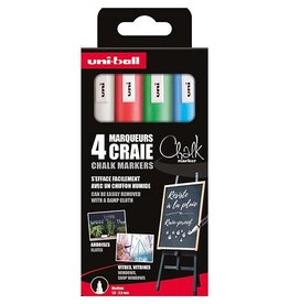 Uni-ball Uniball Krijtm Med W/V/R/B [1st]