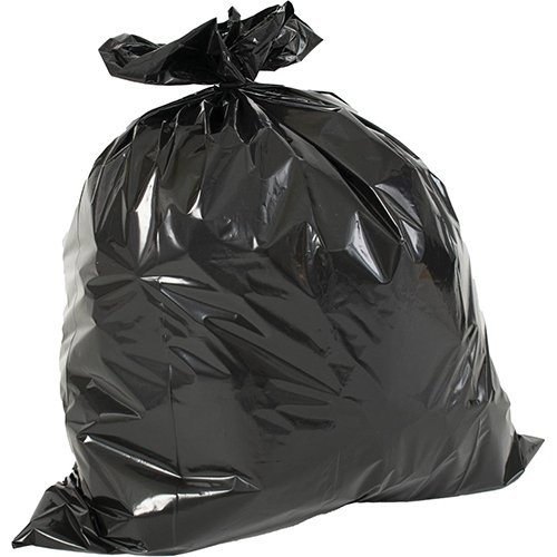 Vepa Bins Vuilniszak ft 60 x 80 x 0.02 cm, zwart, HDPE, 20 x rol van 20 stuks