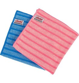 Vileda Vileda microvezeldoek Microtuff Universal, pak van 10 stuks, rood