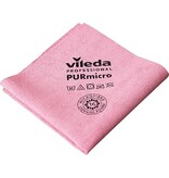Vileda Vileda microvezeldoek Purmicro Active, pak van 5 stuks, rood