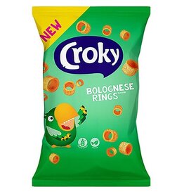 Croky Croky rings bolognese, zakje van 75 g — levering per 24