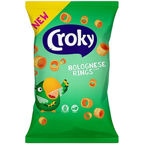 Croky Croky rings bolognese, zakje van 75 g — levering per 24