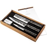 Forged Forged Brute keukenmesset, doos van 3 stuks