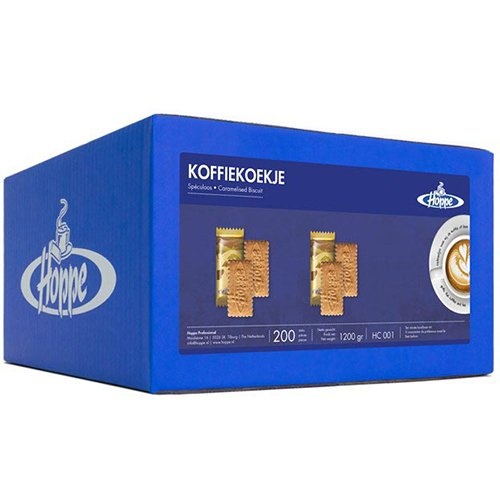 Hoppe Hoppe koekjes Koffiekoekje, doos van 200 stuks