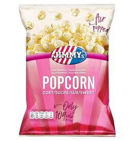 Jimmy's Jimmy's Popcorn, zoet, zak van 27 g — levering per 21