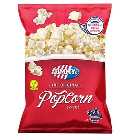 Jimmy's Jimmy's Popcorn Classic, zoet, zak van 100 g — levering per 12
