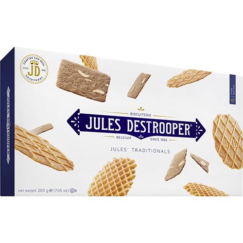 Jules Destrooper Jules Destrooper koekjes, Jules' Traditionals, doos van 200 gram