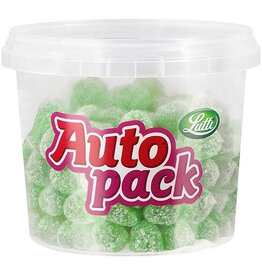 Lutti Lutti autopack snoep groentjes, doos van 200 g