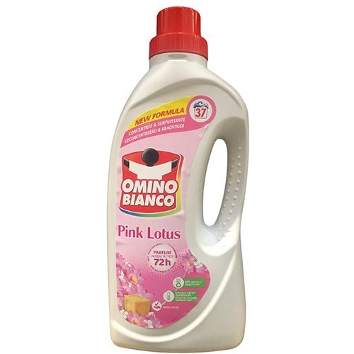 Omino Bianco Omino Bianco Pink Lotus wasmiddel, 37 doseringen, fles van 1,48 l