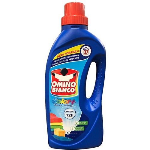 Omino Bianco Omino Bianco Color+ wasmiddel, 37 doseringen, fles van 1,48 l