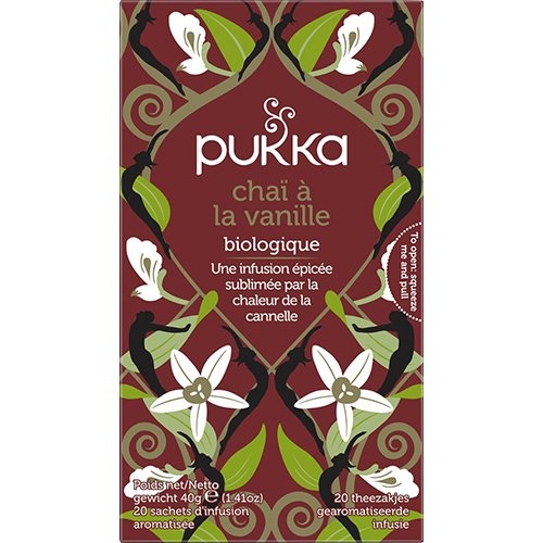 Pukka Pukka thee bio, Vanilla Chai, pak van 20 stuks