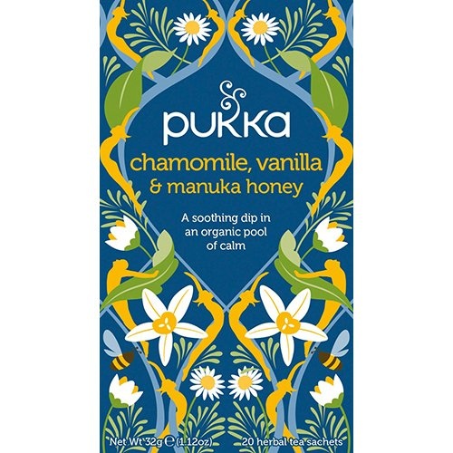 Pukka Pukka thee bio, Camomile - Vanilla, pak van 20 stuks
