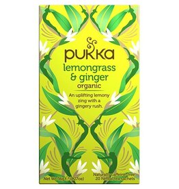 Pukka Pukka thee bio, Lemongrass - Ginger, pak van 20 stuks