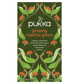 Pukka Pukka thee bio, Ginseng Matcha Green, pak van 20 stuks
