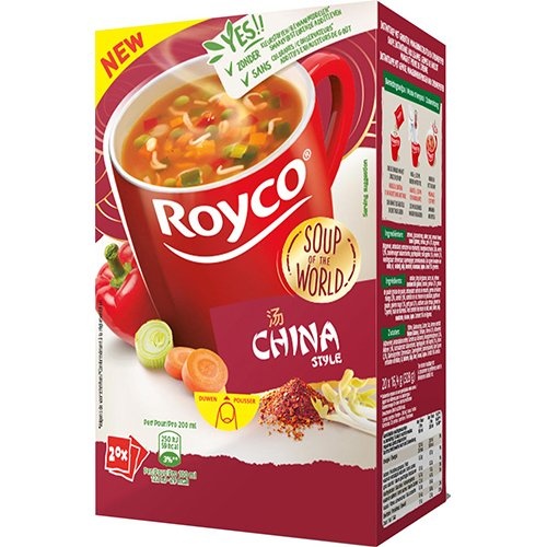 Royco Royco Minute Soup Chinese Style, pak van 20 zakjes