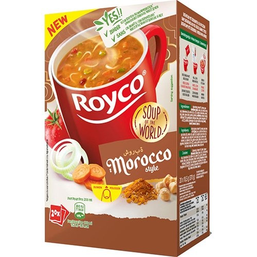 Royco Royco Minute Soup Morrocan Style, pak van 20 zakjes