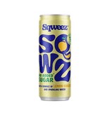 Sqwz SQWZ frisdrank Lemon Ginger BIO, blikje van 25 cl, pak van 12 stuks