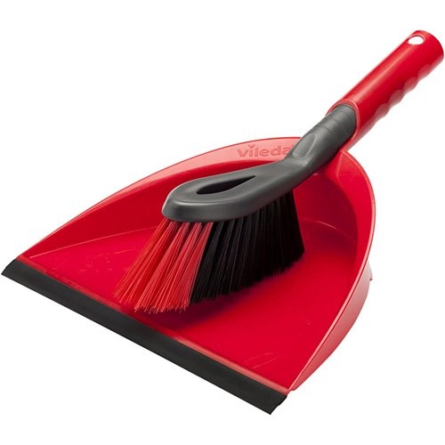 Vileda Vileda stofblik met handveger, rood