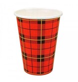 Scotty drinkbeker uit karton, 180 ml, 100 stuks, rood