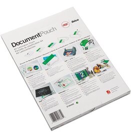 GBC GBC Document lamineerhoes ft A2, 250 micron (2 x 125 micron), pak van 50 stuks