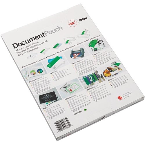 GBC GBC Document lamineerhoes ft A2, 250 micron (2 x 125 micron), pak van 50 stuks