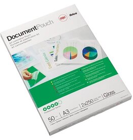 GBC GBC Document lamineerhoes ft A4, 76 micron (2 x 38 micron), pak van 200 stuks