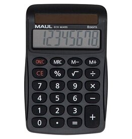 Maul MAUL bureaurekenmachine ECO MJ 455, zwart