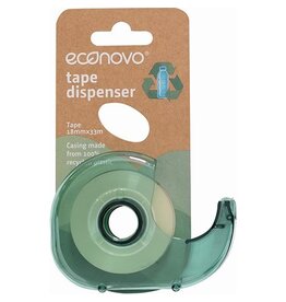 Econovo Econovo plakband, met afroller, 18 mm x 33 m