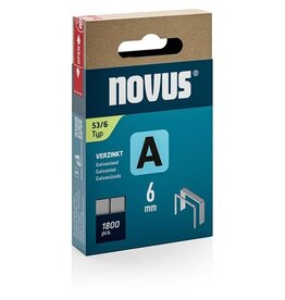 Novus Novus nietjes A 53/6, doos met 1800 stuks