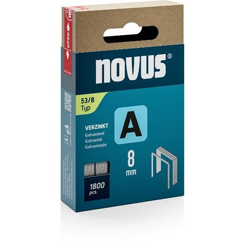 Novus Novus nietjes A 53/8, doos met 1800 stuks