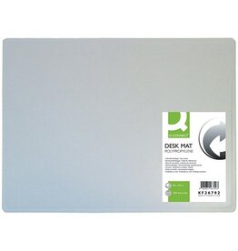 Q-CONNECT Q-CONNECT onderlegger, ft 53 x 40 cm, transparant