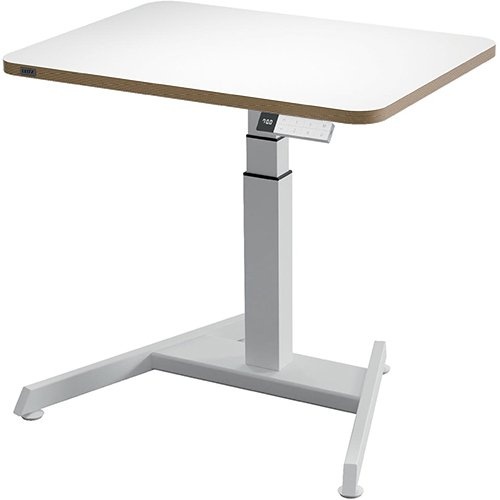 Leitz Leitz Ergo Zit/Sta bureau, ft blad 80 x 60 cm, elektrisch, op voet