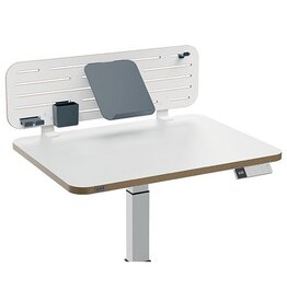 Leitz Leitz Ergo bureau ophangbord, met laptophouder, ft 80 x 25 cm
