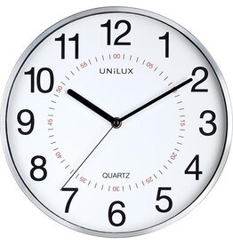 Unilux Unilux Aria wandklok, diameter 30,5 cm, grijs