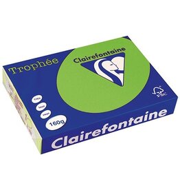 Clairefontaine Trophee A4 160G 250V Muntgroen [1st]