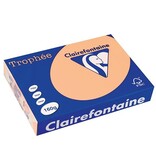 Clairefontaine Clairefontaine Trophée Pastel, gekleurd papier, A4, 160 g, 250 vel, zalm
