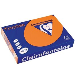 Clairefontaine Trophee A4 120G 250V Oranje [1st]