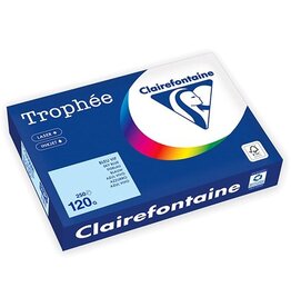 Clairefontaine Trophee A4 120G 250V Blauw [1st]