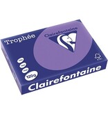 Clairefontaine Clairefontaine Trophée Intens, gekleurd papier, A4, 120 g, 250 vel, violet