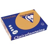 Clairefontaine Clairefontaine Trophée gekleurd papier, A4, 80 g, 500 vel, mokkabruin