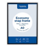 Europel Europel Clicklijst Economy, lijst 25 mm, ft A0, zwart