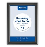 Europel Europel clicklijst Economy, lijst 25 mm, ft A4, zwart