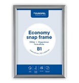 Europel Europel clicklijst Economy, lijst 25 mm, ft B1, zilver