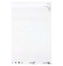 Legamaster Legamaster flipchartpapier Sketch ECO, ft 98 x 65 cm, geruit, 50 vel, pak van 2 stuks