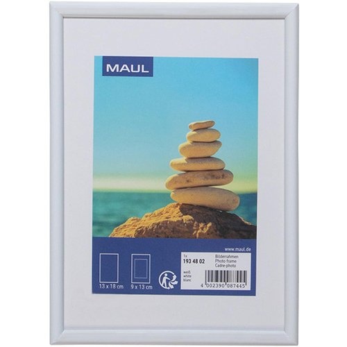 Maul MAULart fotolijst, kunststof frame, ft 13 x 18 cm, wit